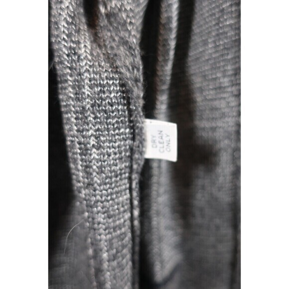 Vintage St. John Neiman Marcus Wool Cardigan Sweater Duster Gray 80s Mohair? 4 - Picture 6 of 9